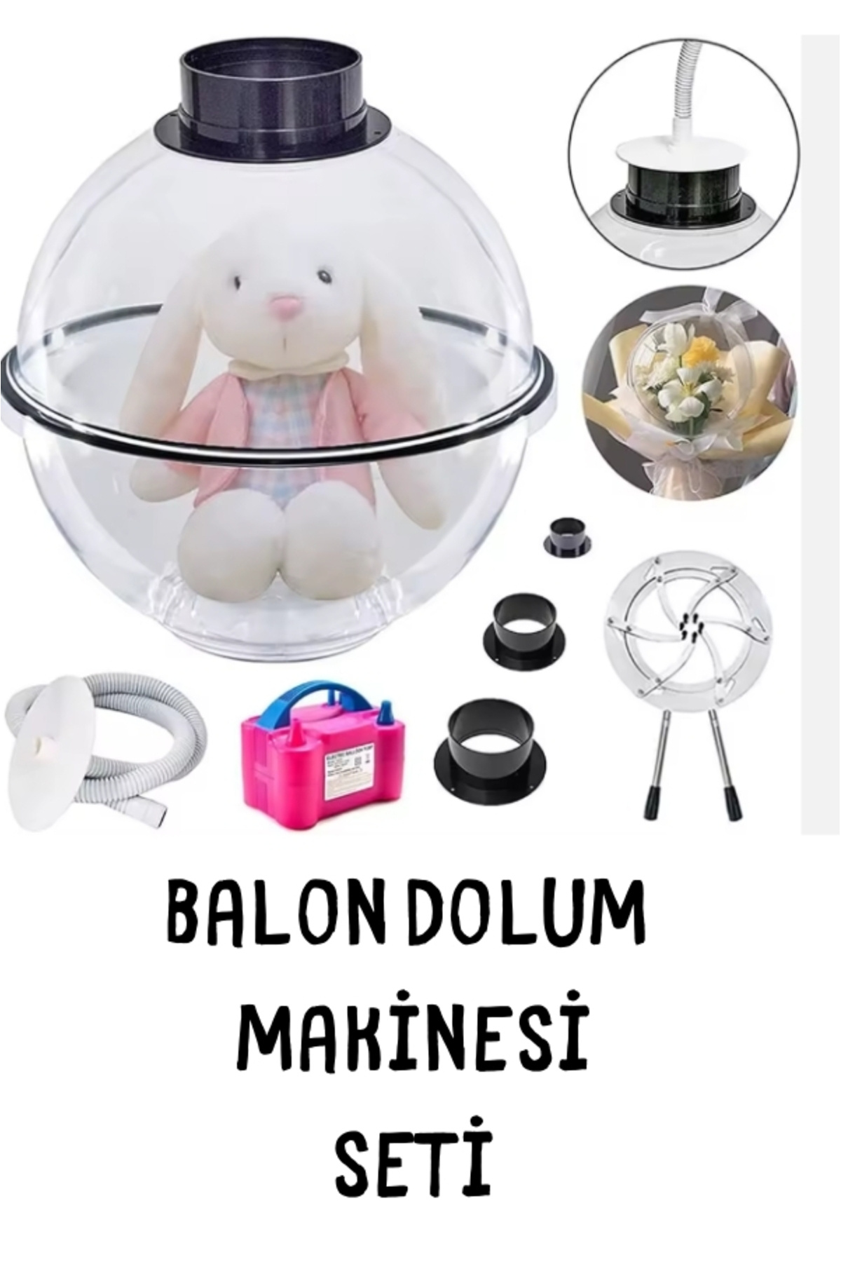 Balon Dolum Makine Seti