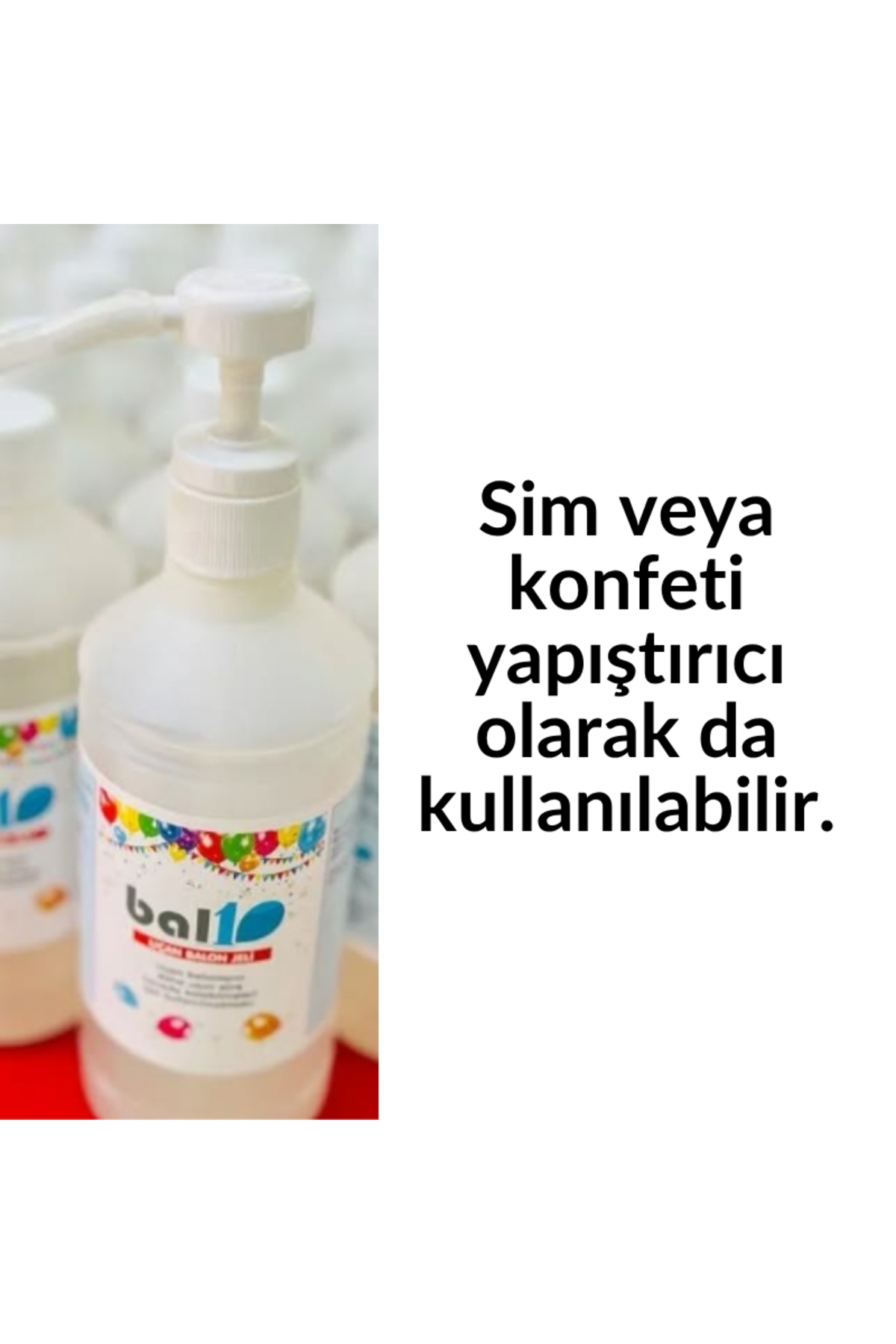 Baloncu Abla Uçan Balon Polimer Jel 1 KG