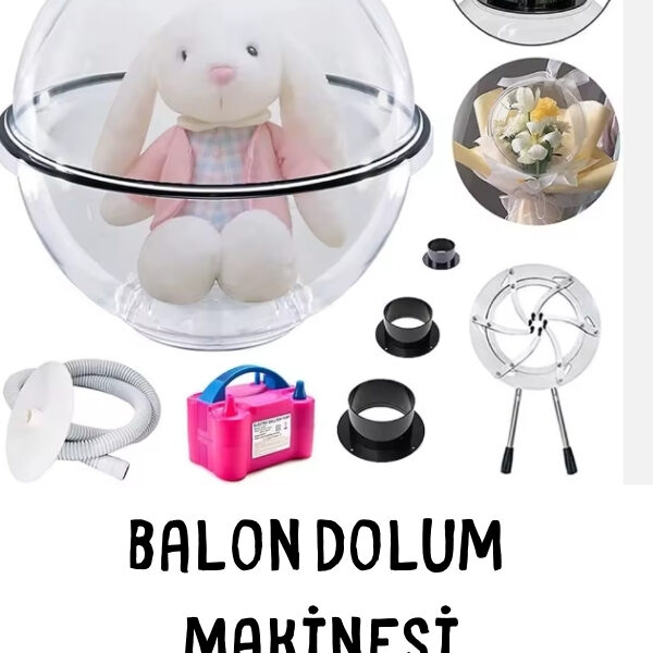 BALON DOLUM MAKİNE SETİ